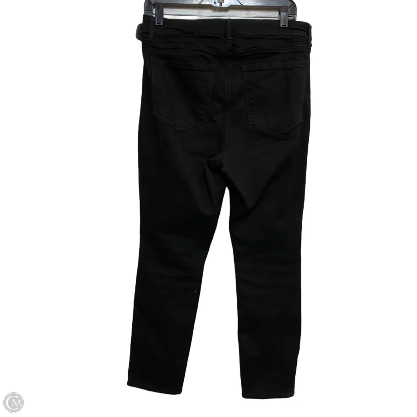 Jeans Straight By Old Navy In Black Denim, Size: 12