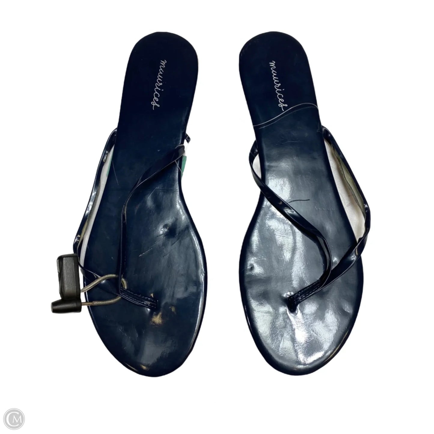 Sandals Flip Flops By Maurices In Blue, Size: 12