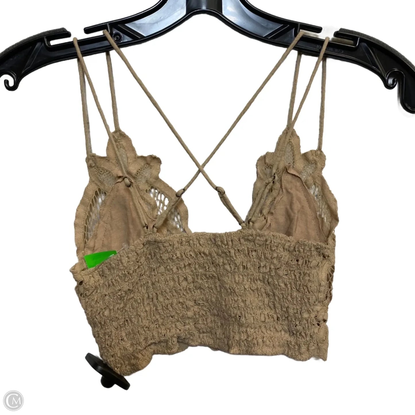 Bralette By Free People In Tan, Size: Xs