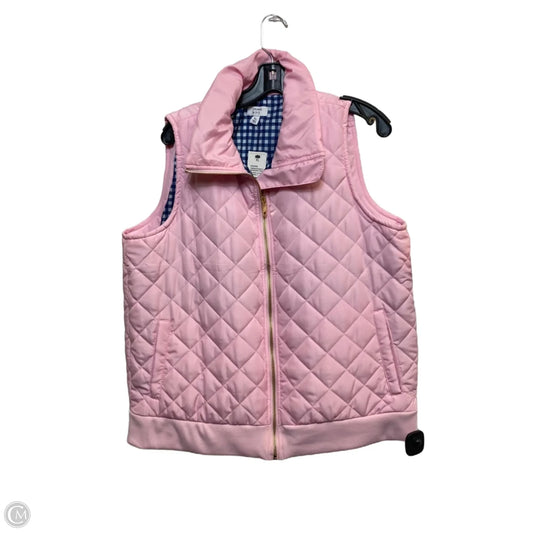 Vest Puffer & Quilted By Crown And Ivy In Pink, Size: Xl
