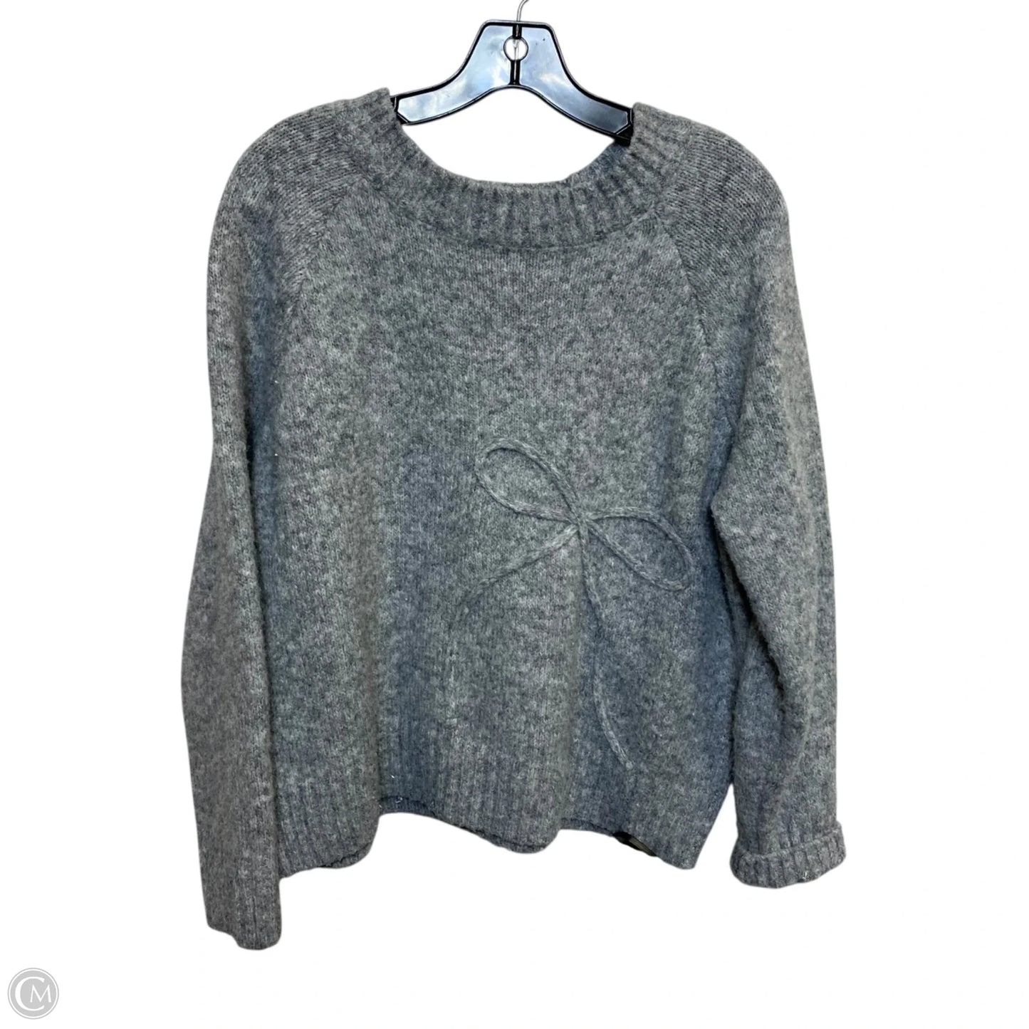 Sweater By Terra & Sky In Grey, Size: L