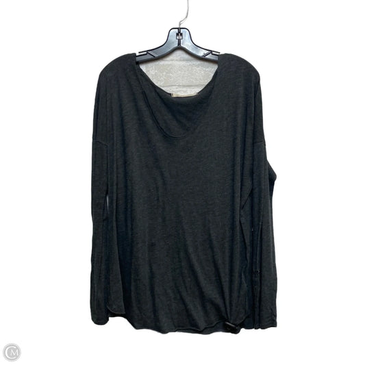 Top Long Sleeve Basic By We The Free In Grey, Size: L