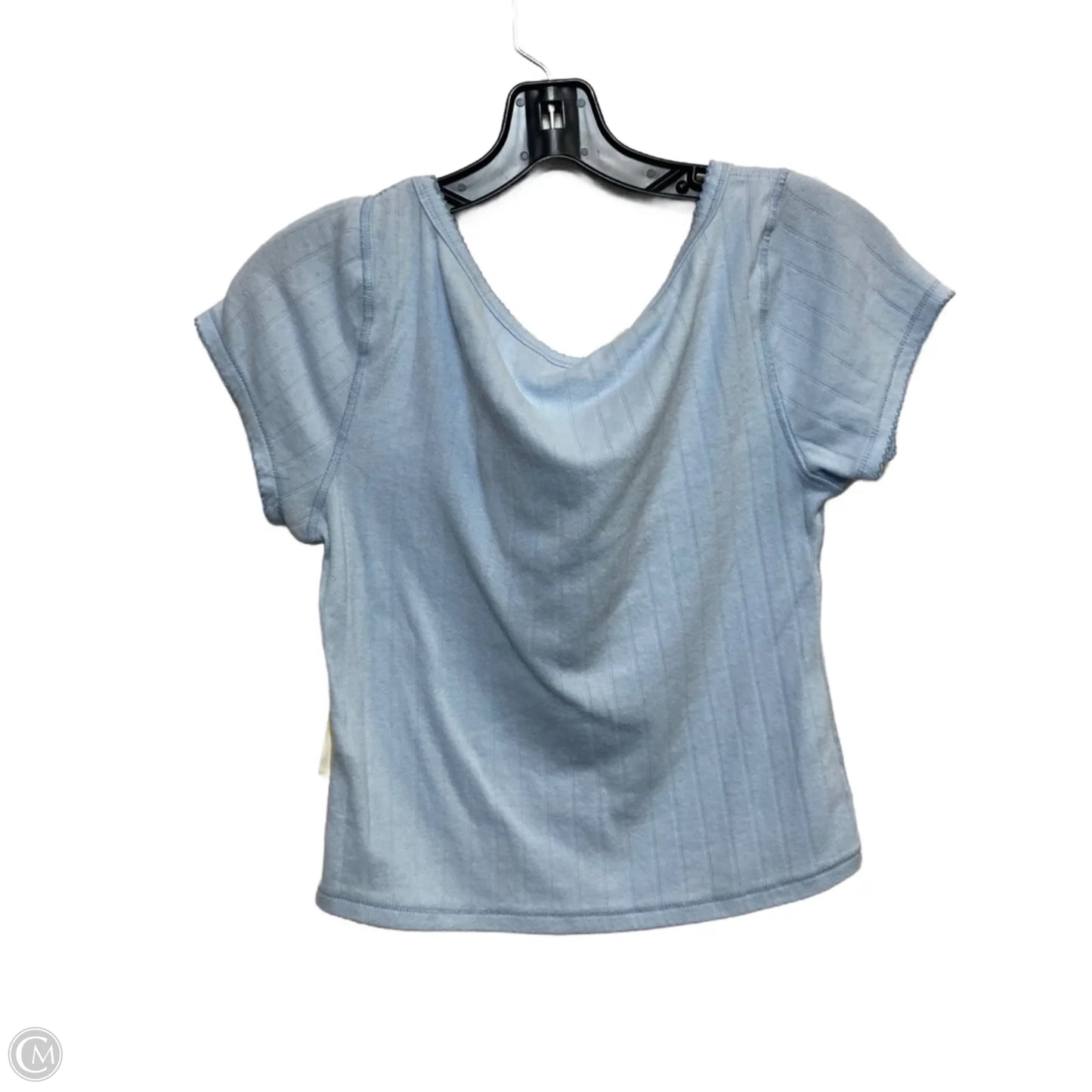 Top Short Sleeve Basic By Free People In Blue, Size: M
