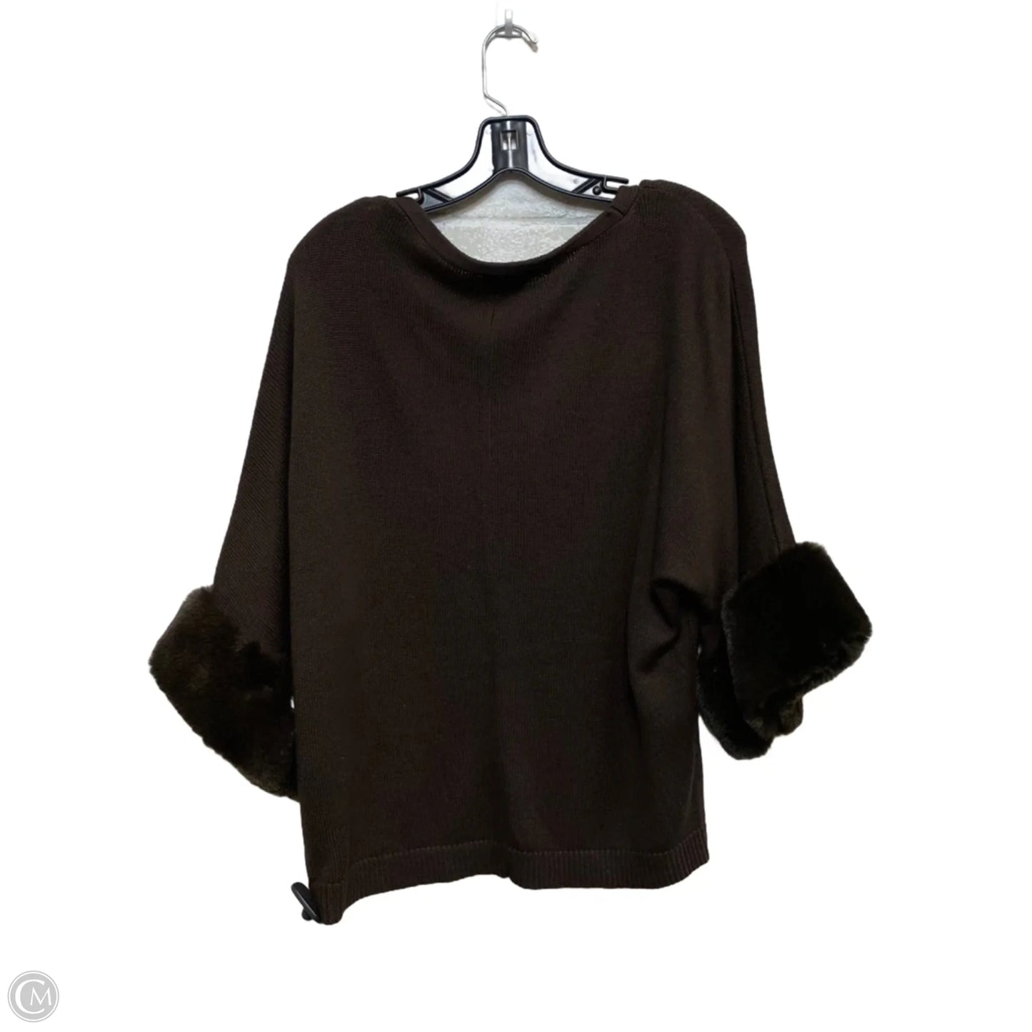 Sweater By Chicos In Brown, Size: M