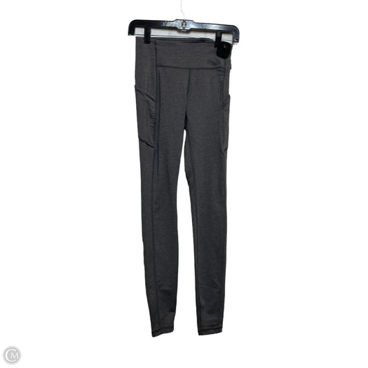 Athletic Leggings Designer By Lululemon In Grey, Size: S