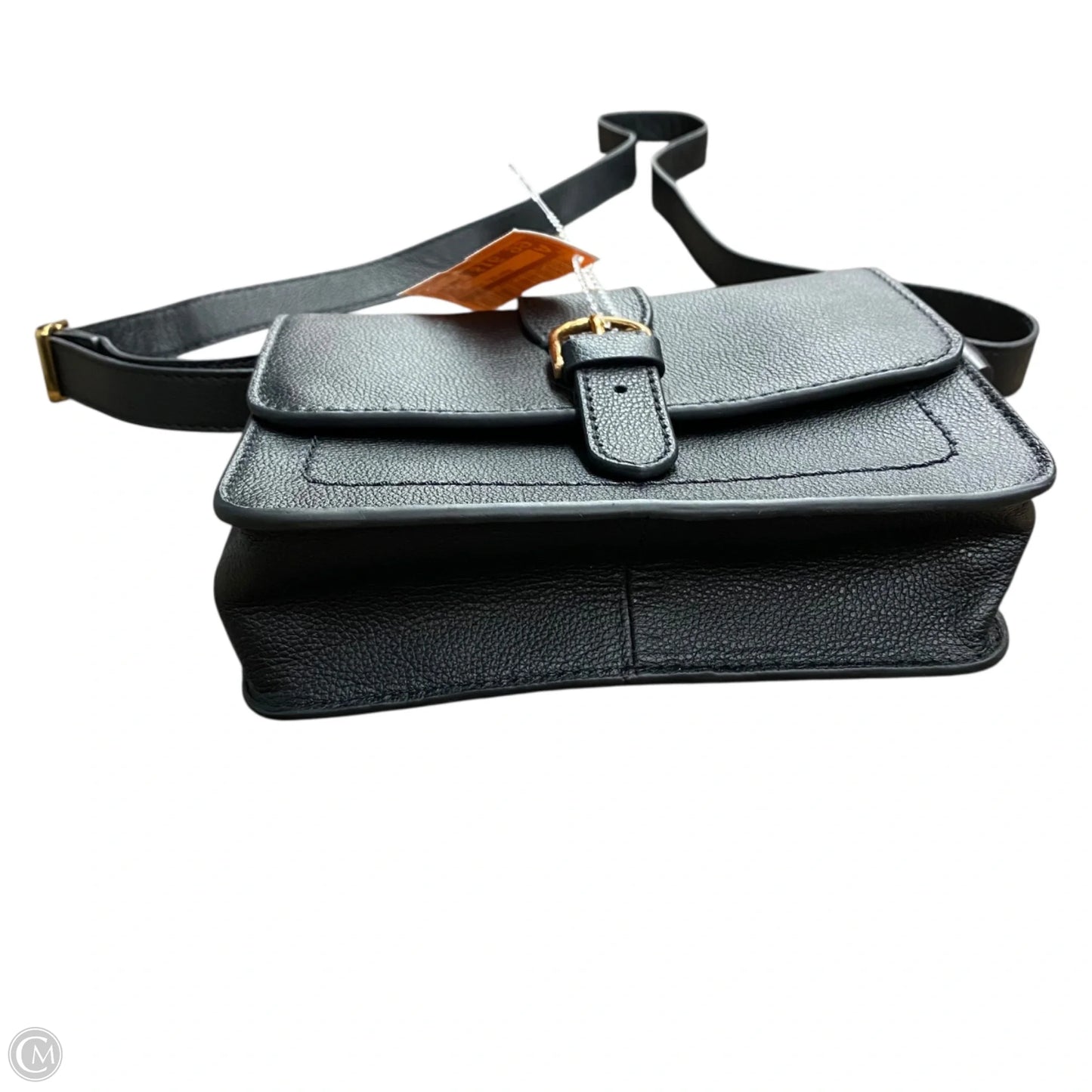 Crossbody Leather By Fossil, Size: Small