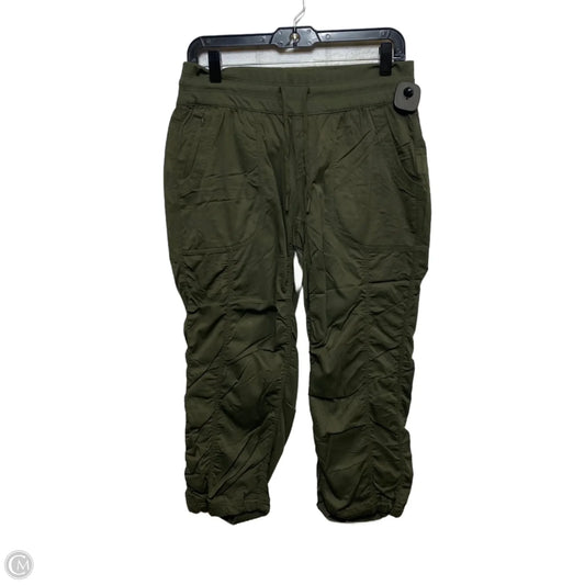Athletic Capris By The North Face In Green, Size: M