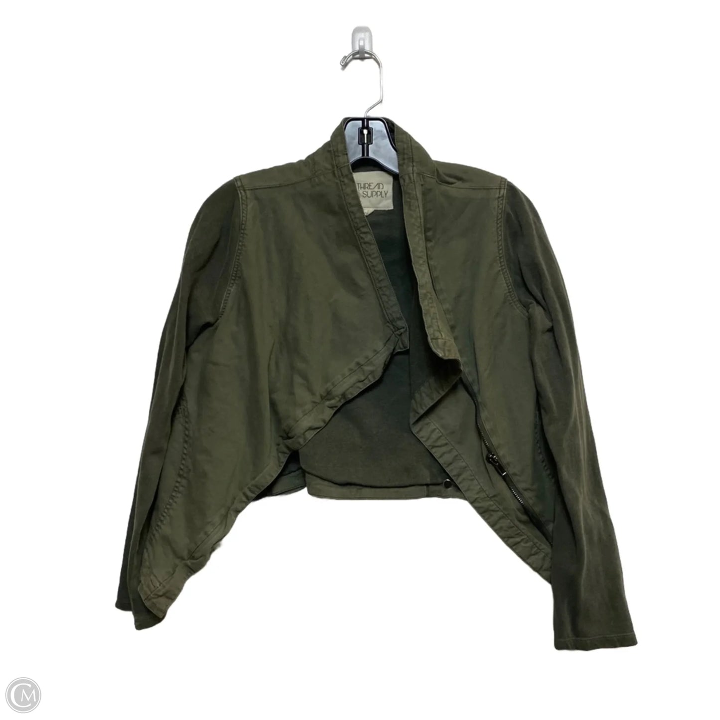Jacket Utility By Thread And Supply In Green, Size: S