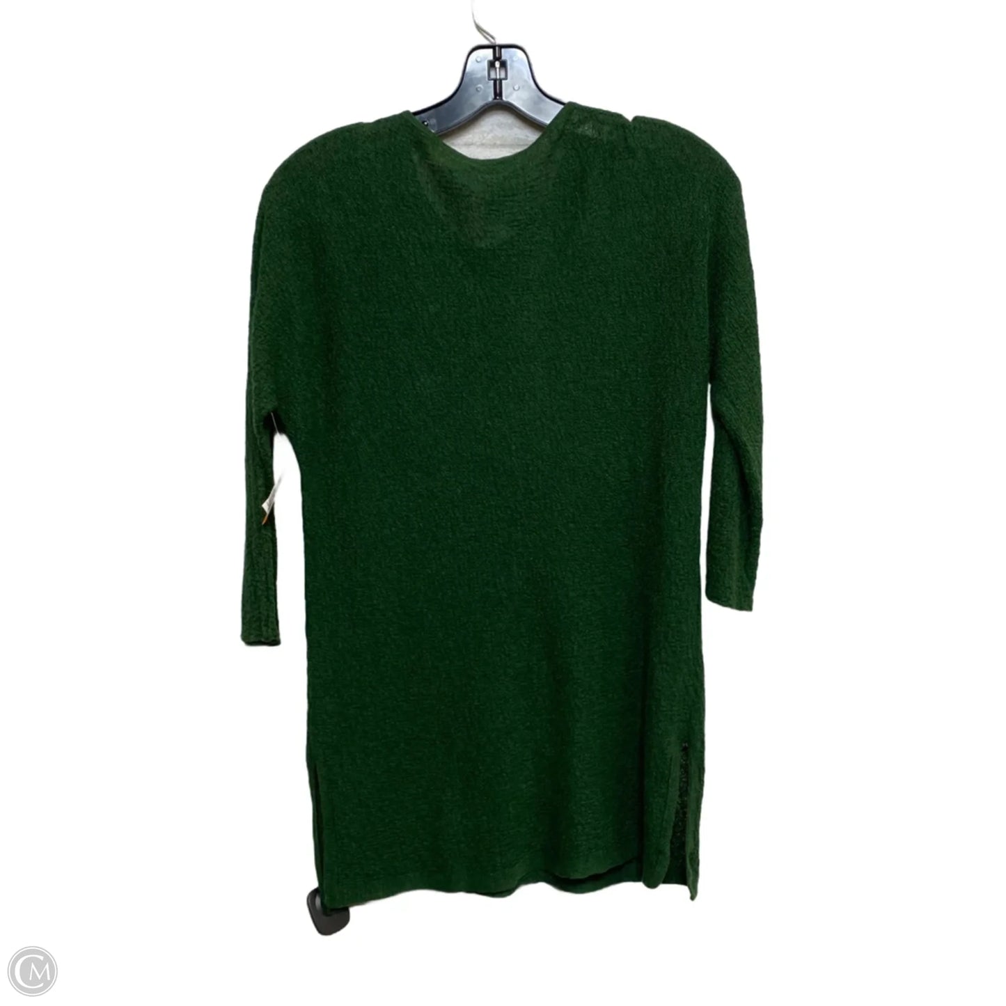 Top 3/4 Sleeve By Eileen Fisher In Green, Size: Xxs