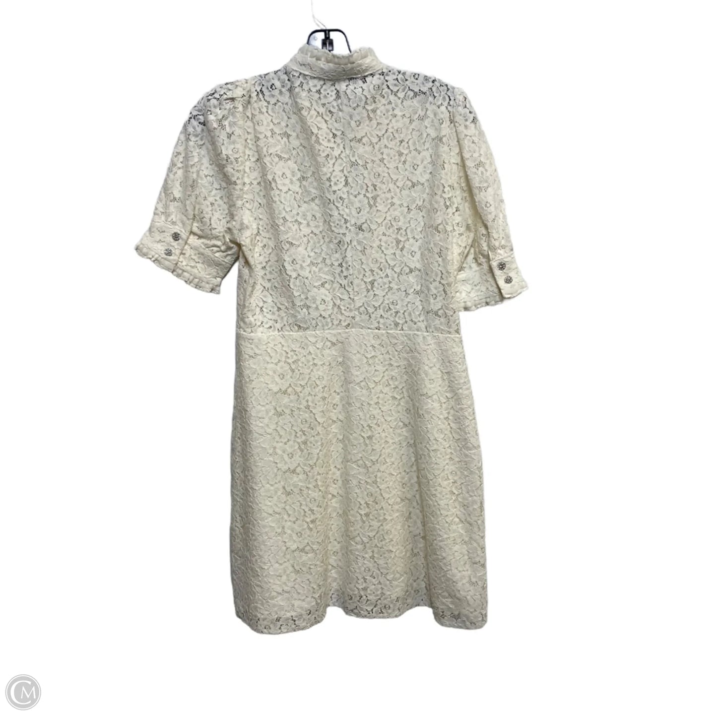 Dress Casual Short By Zara In Cream, Size: S