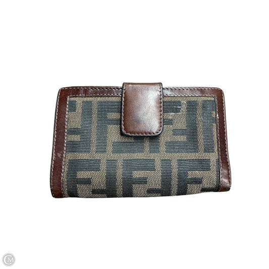 Wallet Luxury Designer By Fendi, Size: Small