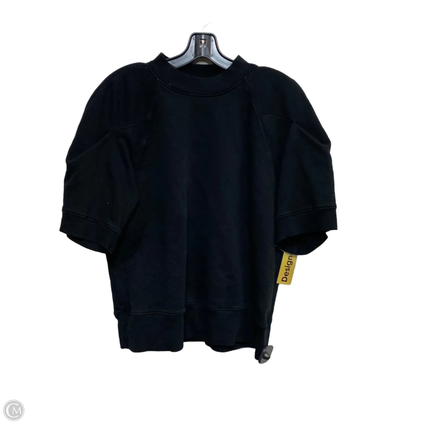 Top Short Sleeve Designer By Agolde In Black, Size: L