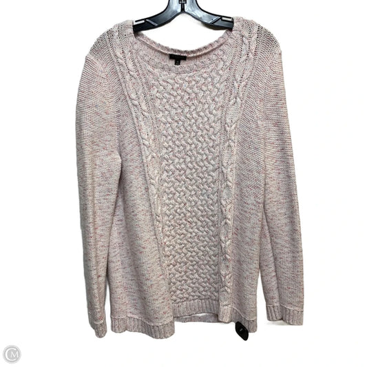 Sweater By Talbots In Blue & Red & White, Size: 1x