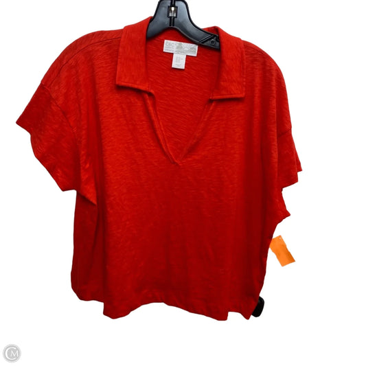 Top Short Sleeve By C And C In Red, Size: Xl