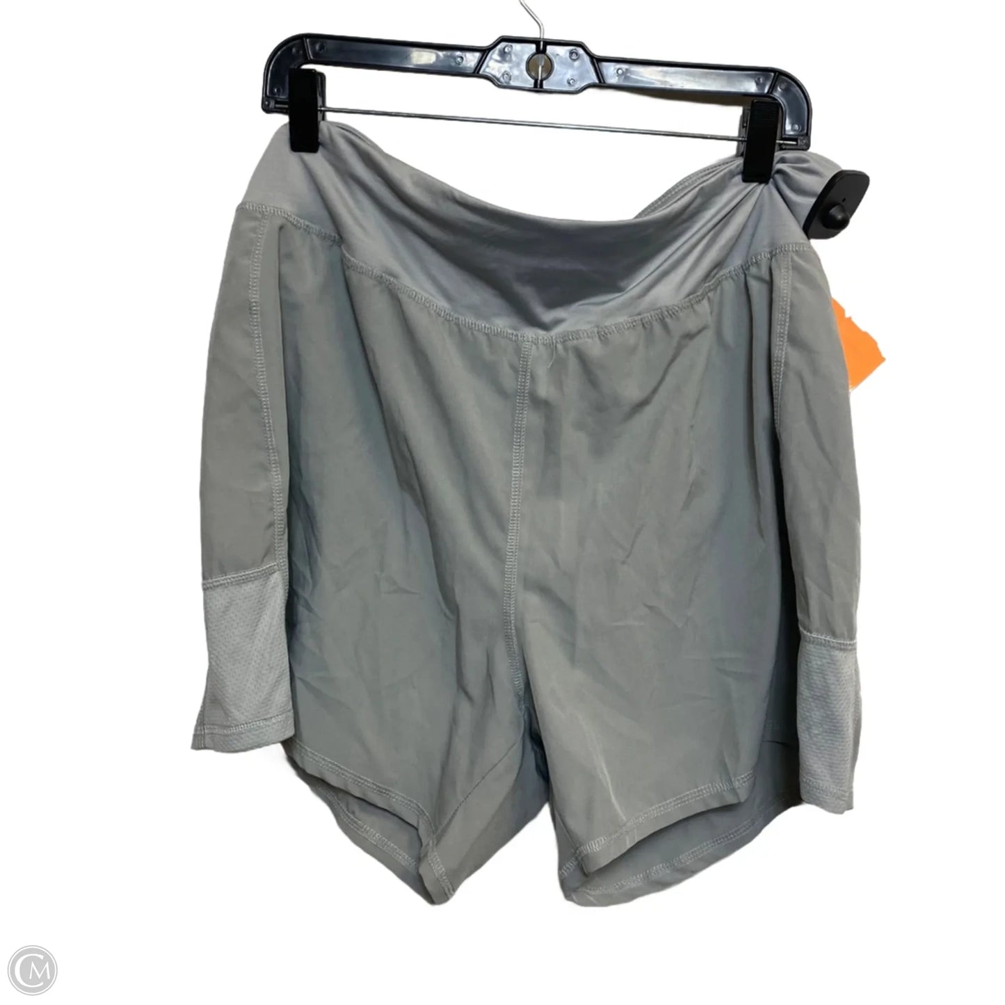 Athletic Shorts By Zelos In Grey, Size: 1x
