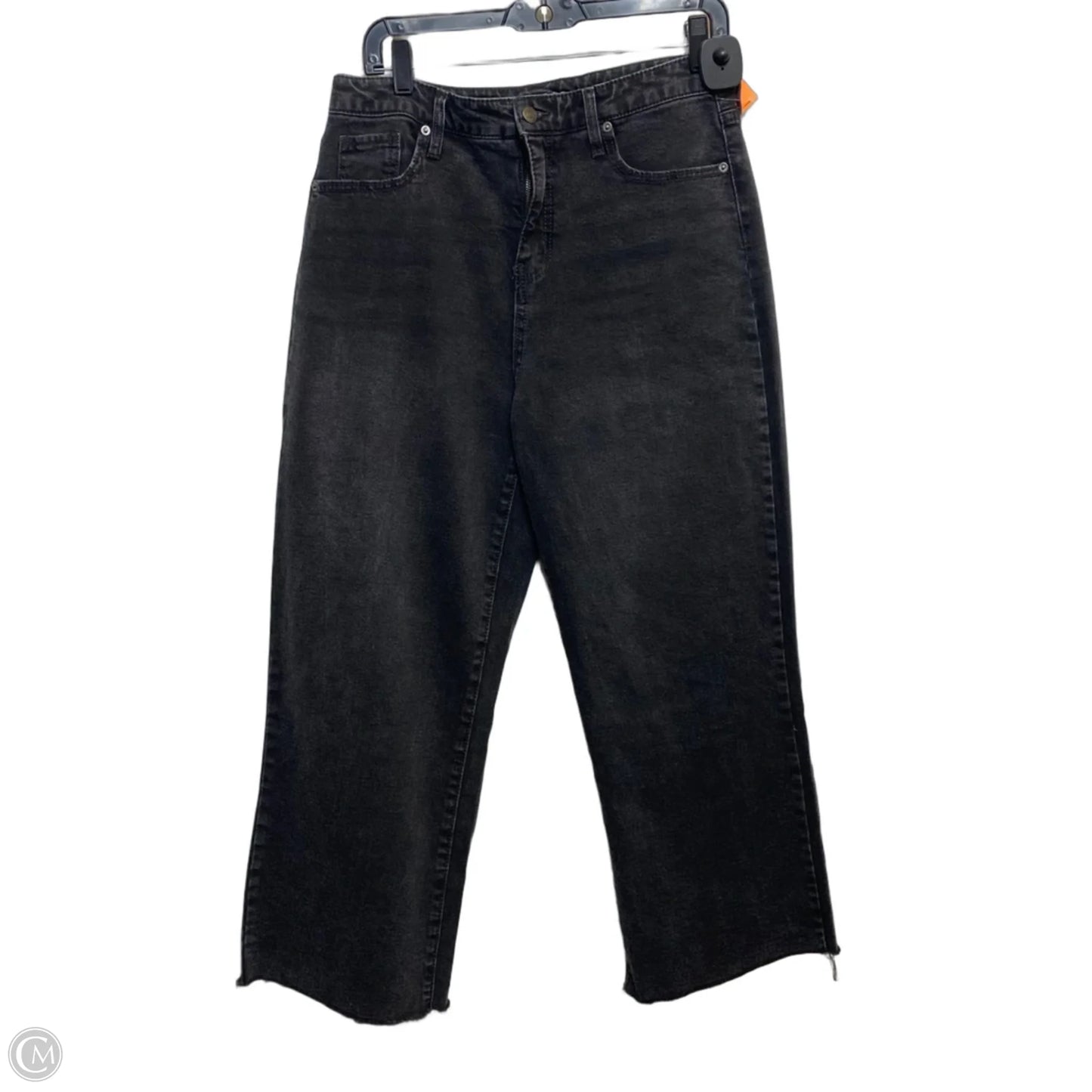 Jeans Wide Leg By Wild Fable In Black Denim, Size: 12