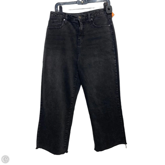 Jeans Wide Leg By Wild Fable In Black Denim, Size: 12