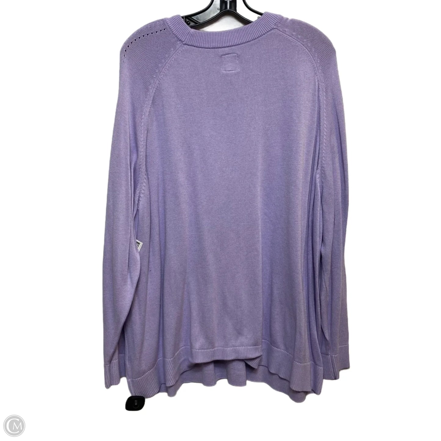 Sweater By Amazon Essentials In Purple, Size: 4x