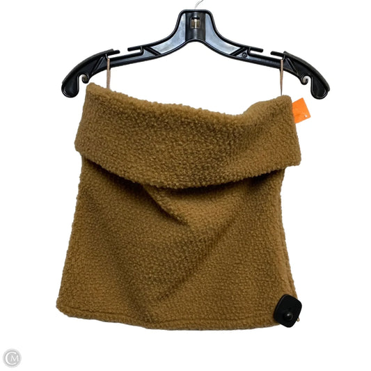 Top Sleeveless By Zara In Brown, Size: M
