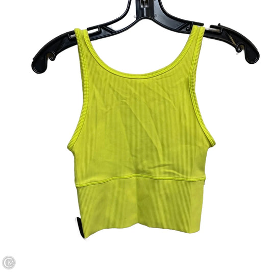 Athletic Bra By Lululemon In Yellow, Size: S