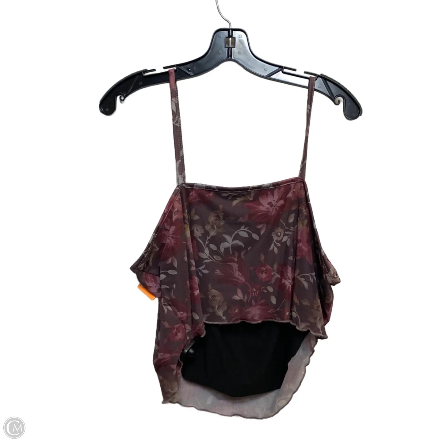 Tank Top By Romwe In Brown & Pink, Size: 3x