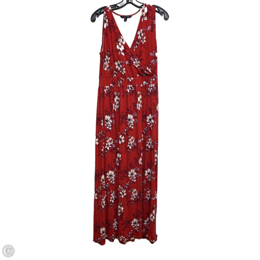 Dress Casual Maxi By 41 Hawthorn In Red, Size: M