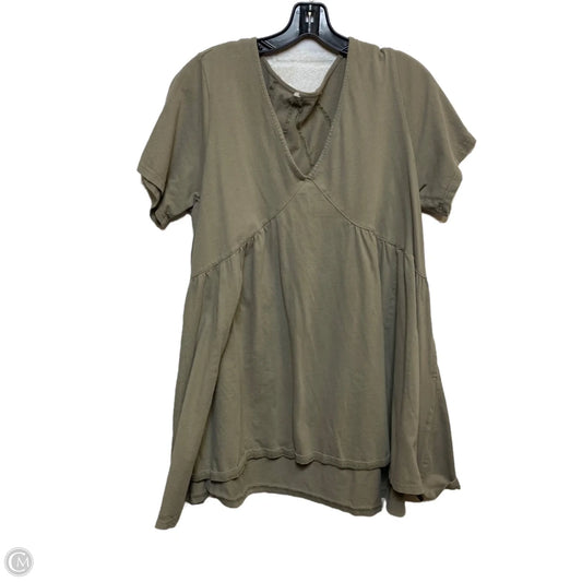 Dress Casual Short By Cmf In Taupe, Size: L