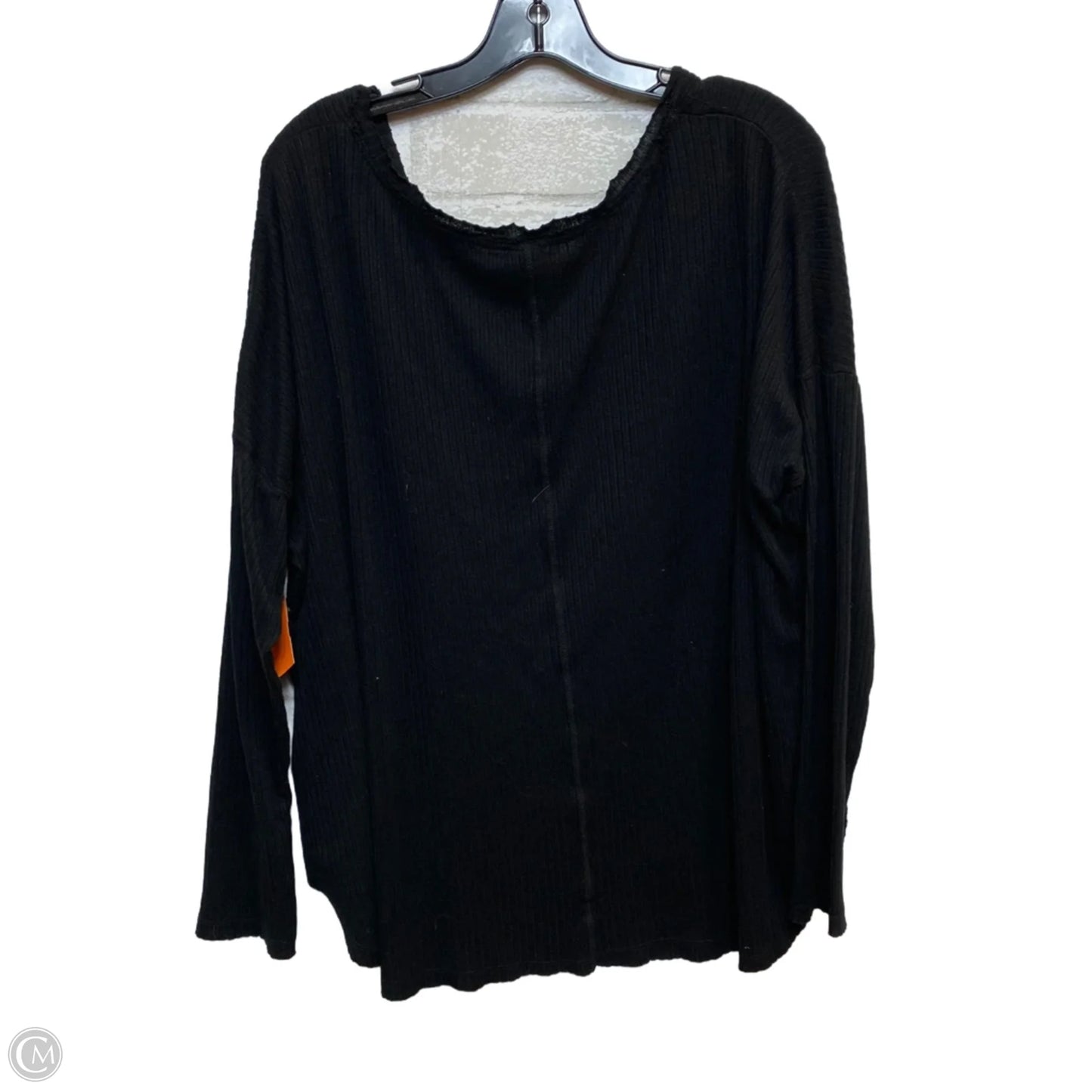 Top Long Sleeve By Wild Fable In Black, Size: Xl