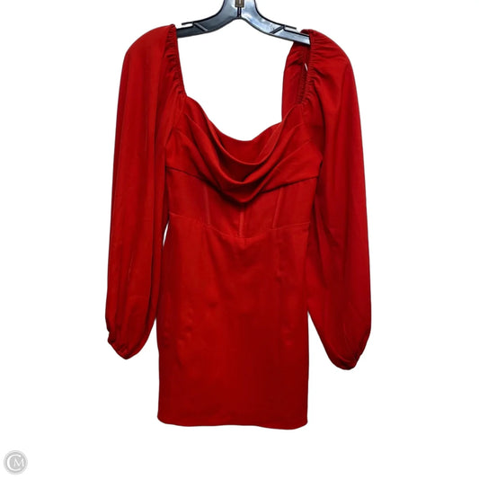 Dress Party Short By Princess Polly In Red, Size: S
