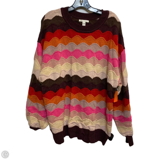 Sweater By Cato In Multi-colored, Size: 1x