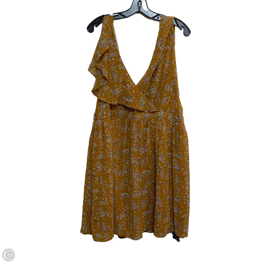 Dress Casual Short By Forever 21 In Brown, Size: 2x