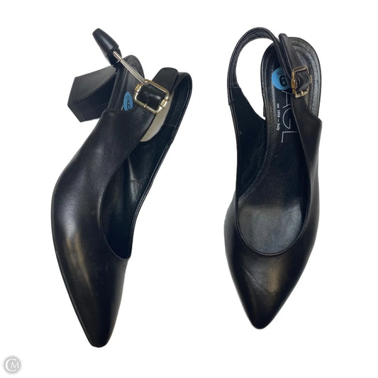 Shoes Heels Block By Agl In Black, Size: 6