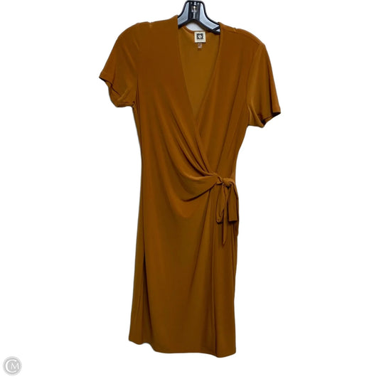 Dress Work By Anne Klein In Brown, Size: S