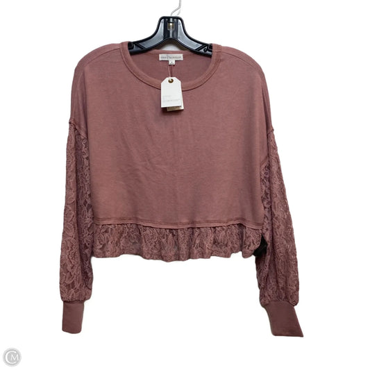 Top Long Sleeve By Coco + Jaimeson In Pink, Size: S