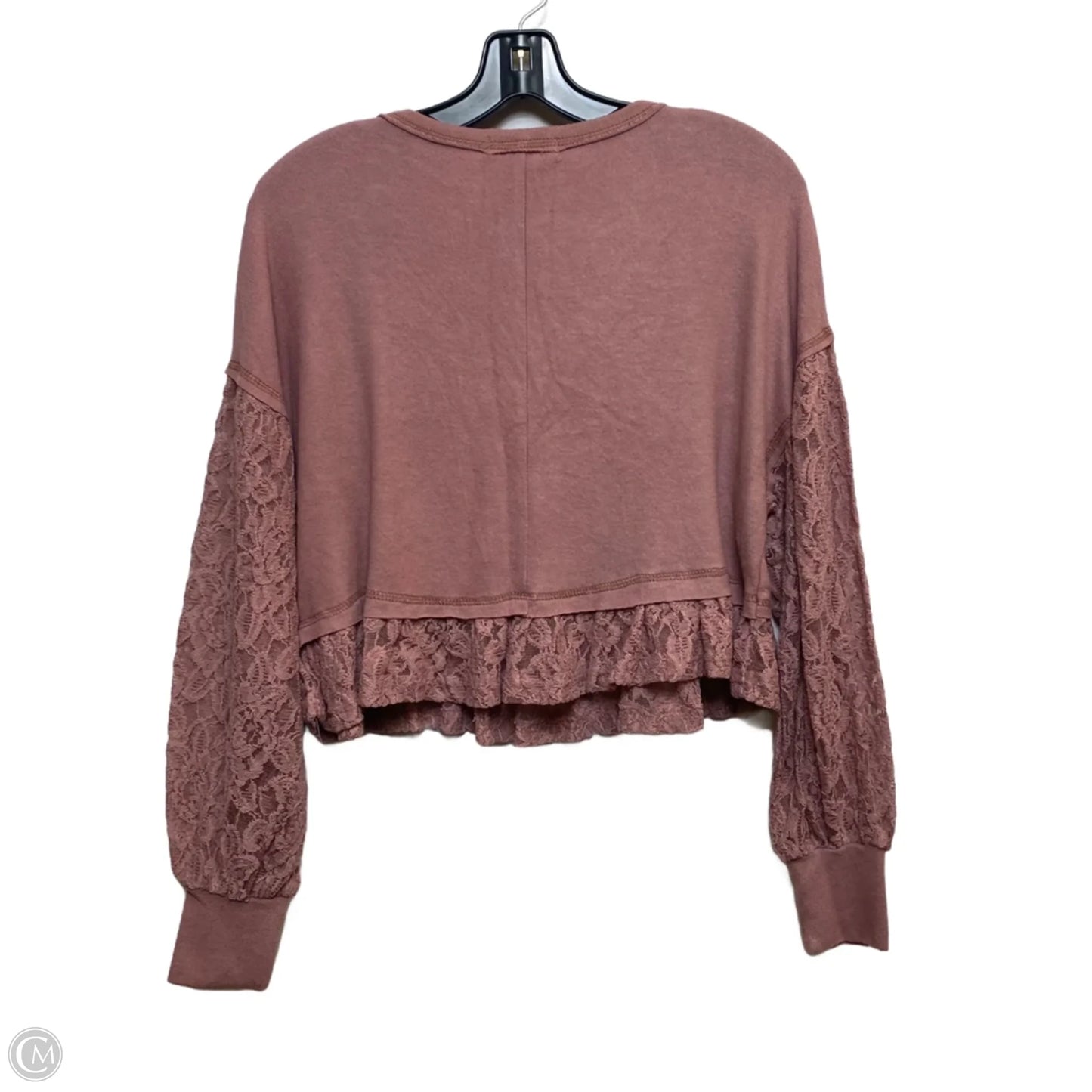 Top Long Sleeve By Coco + Jaimeson In Pink, Size: S