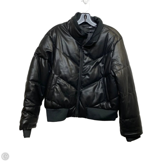 Jacket Puffer & Quilted By Fashion Nova In Black, Size: L