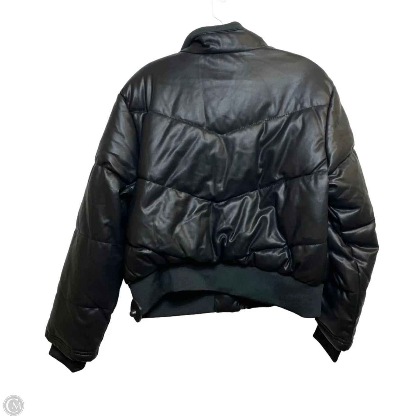 Jacket Puffer & Quilted By Fashion Nova In Black, Size: L