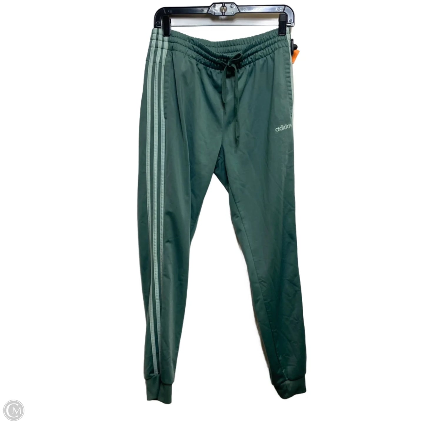 Athletic Pants By Adidas In Green, Size: L