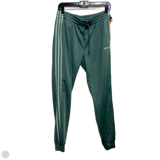 Athletic Pants By Adidas In Green, Size: L