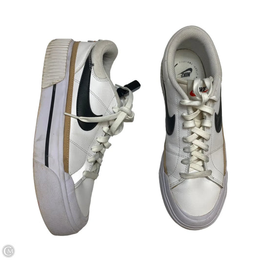 Shoes Sneakers By Nike In White, Size: 10