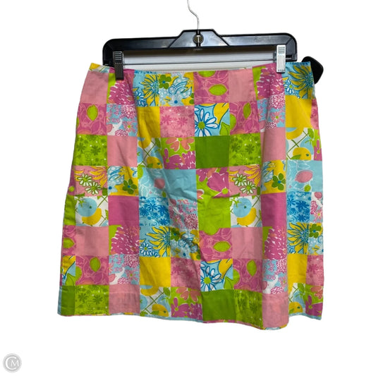 Skirt Designer By Lilly Pulitzer In Multi-colored, Size: L