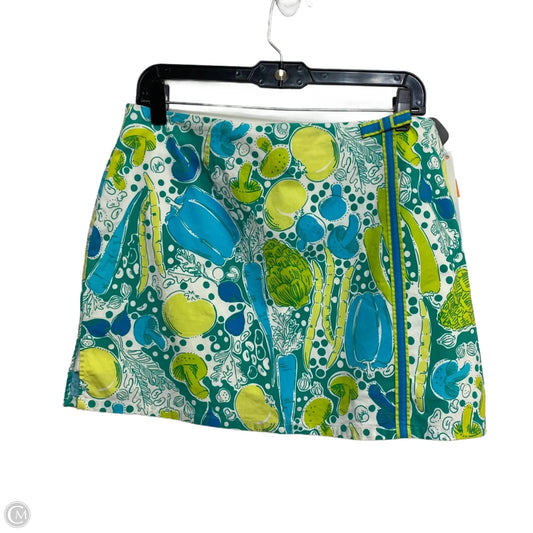 Skort Designer By Lilly Pulitzer In Green, Size: L