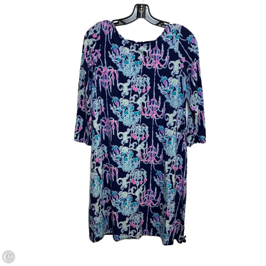 Dress Designer By Lilly Pulitzer In Blue & Pink, Size: S