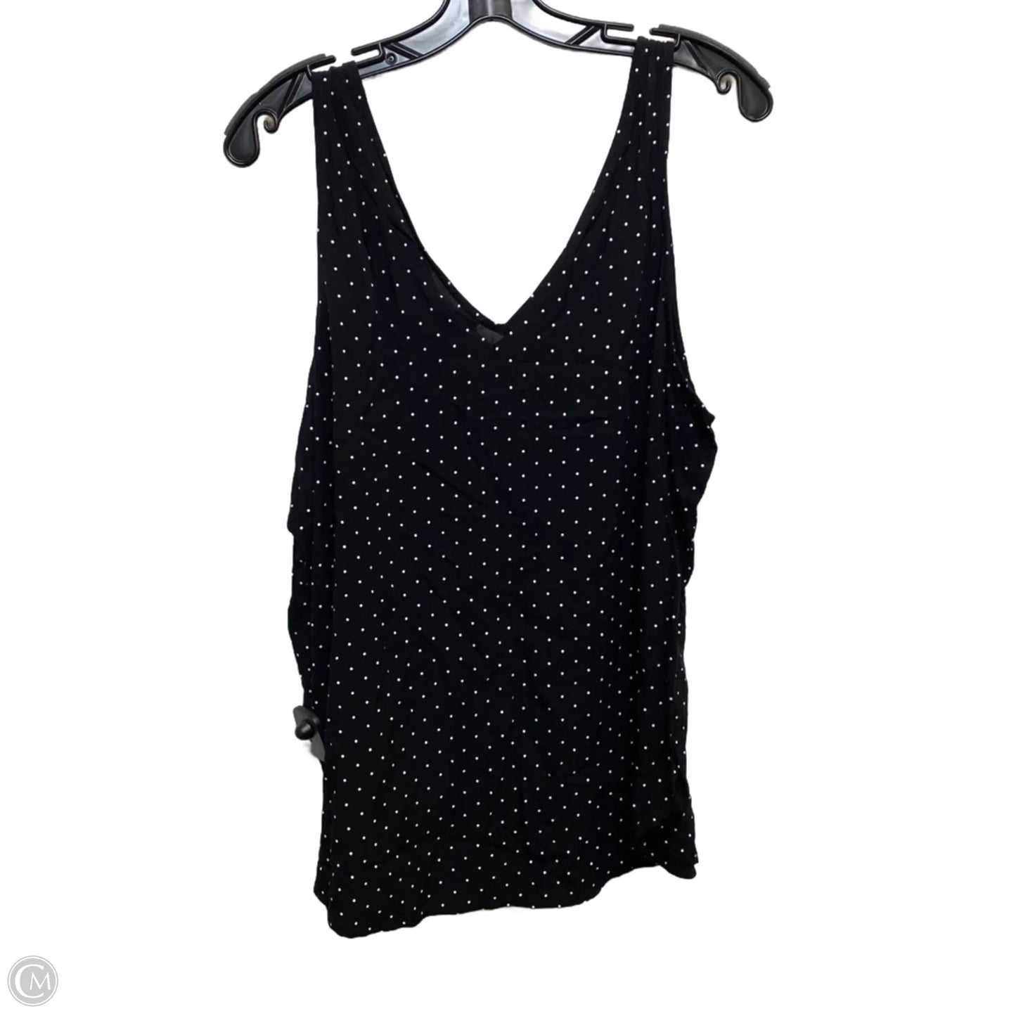 Top Sleeveless By Old Navy In Black, Size: L