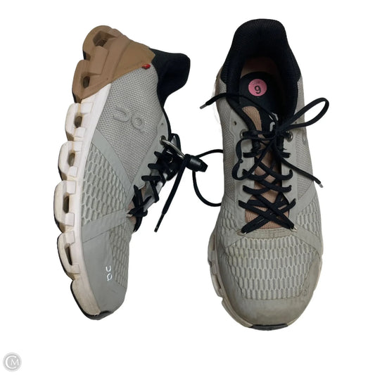 Shoes Athletic By On Cloud In Brown & Grey, Size: 9