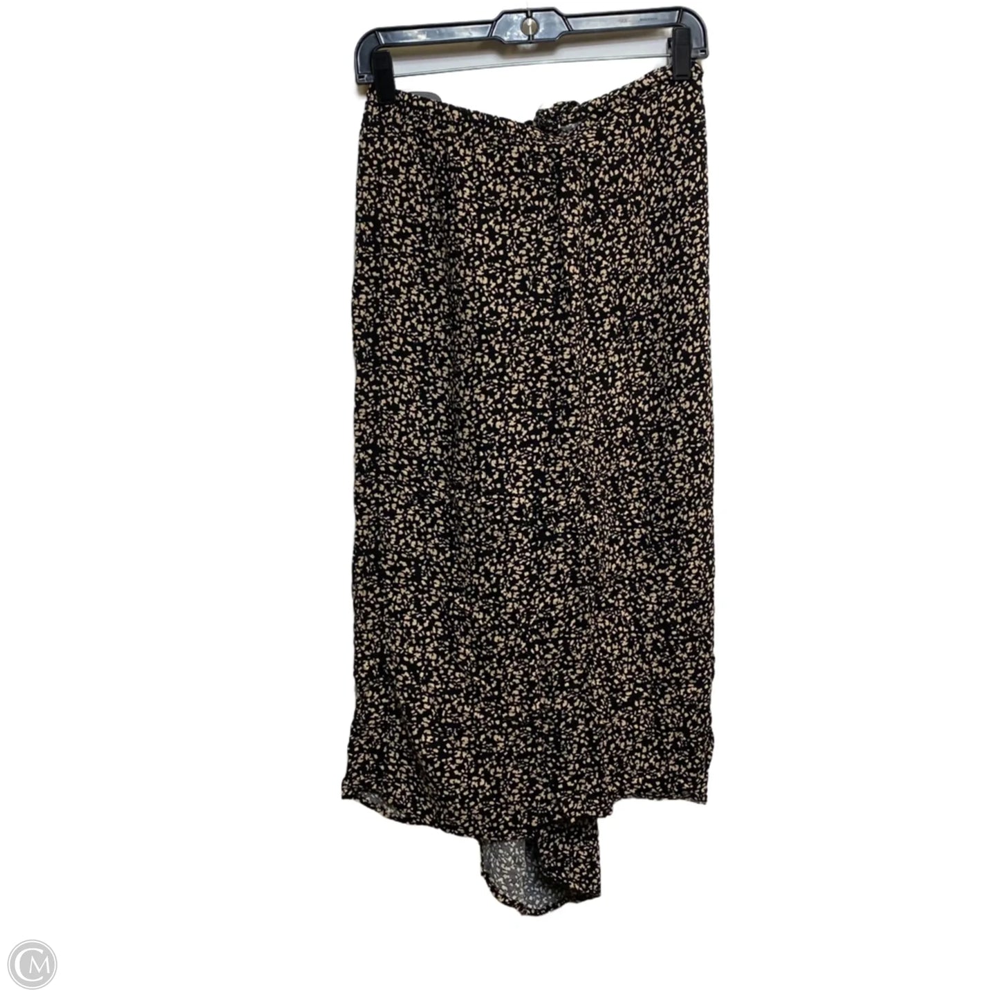 Skirt Midi By Urban Romantics In Brown & Tan, Size: L