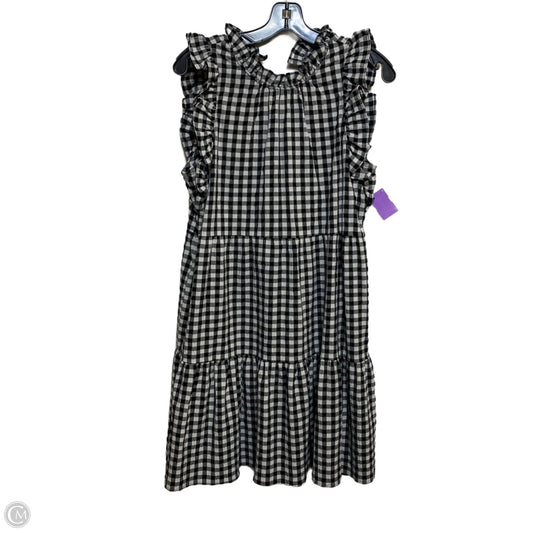 Dress Casual Short By Maeve In Black & White, Size: M