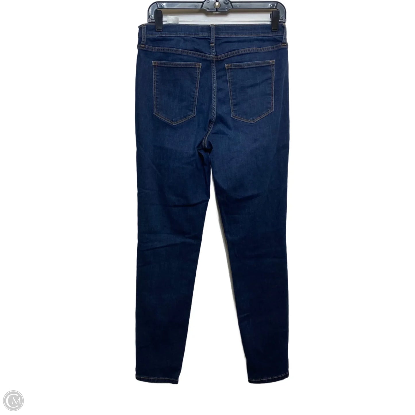 Jeans Skinny By Banana Republic In Blue Denim, Size: 8