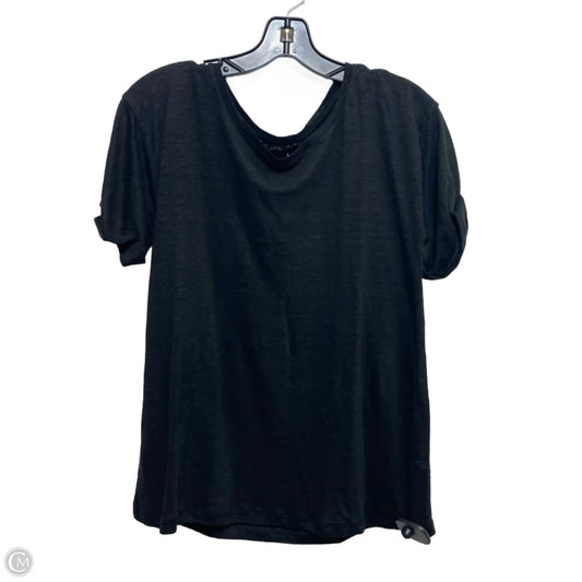 Top Short Sleeve Basic By J. Crew In Black, Size: S