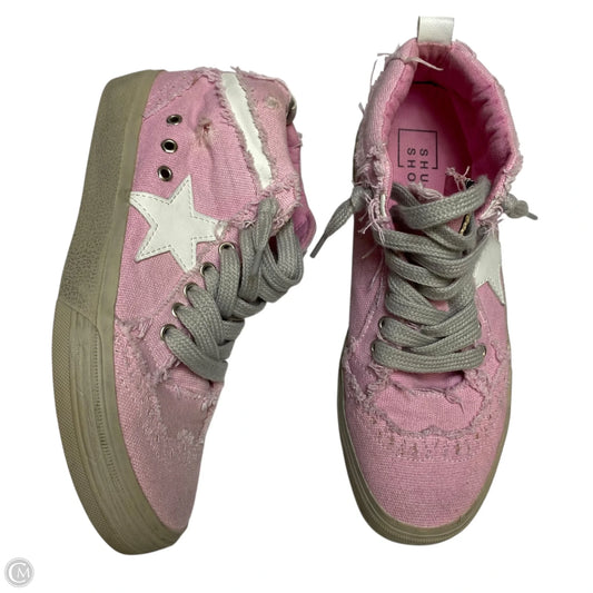 Shoes Sneakers By Shu Shop In Pink, Size: 6